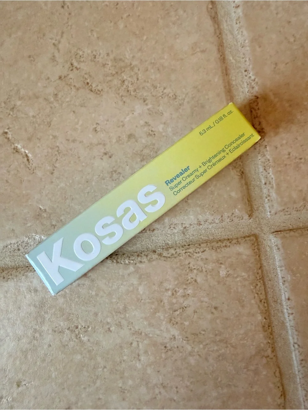 Kosas Full-Coverage Cream Concealer - Light Peach